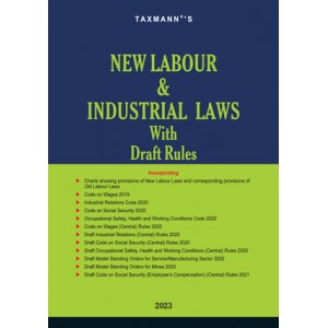 Taxmann's New Labour & Industrial Laws with Draft Rules
